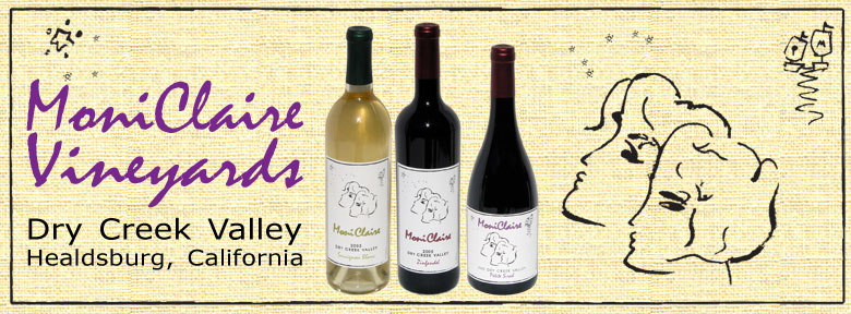 MoniClaire Vineyards Healdsburg CA